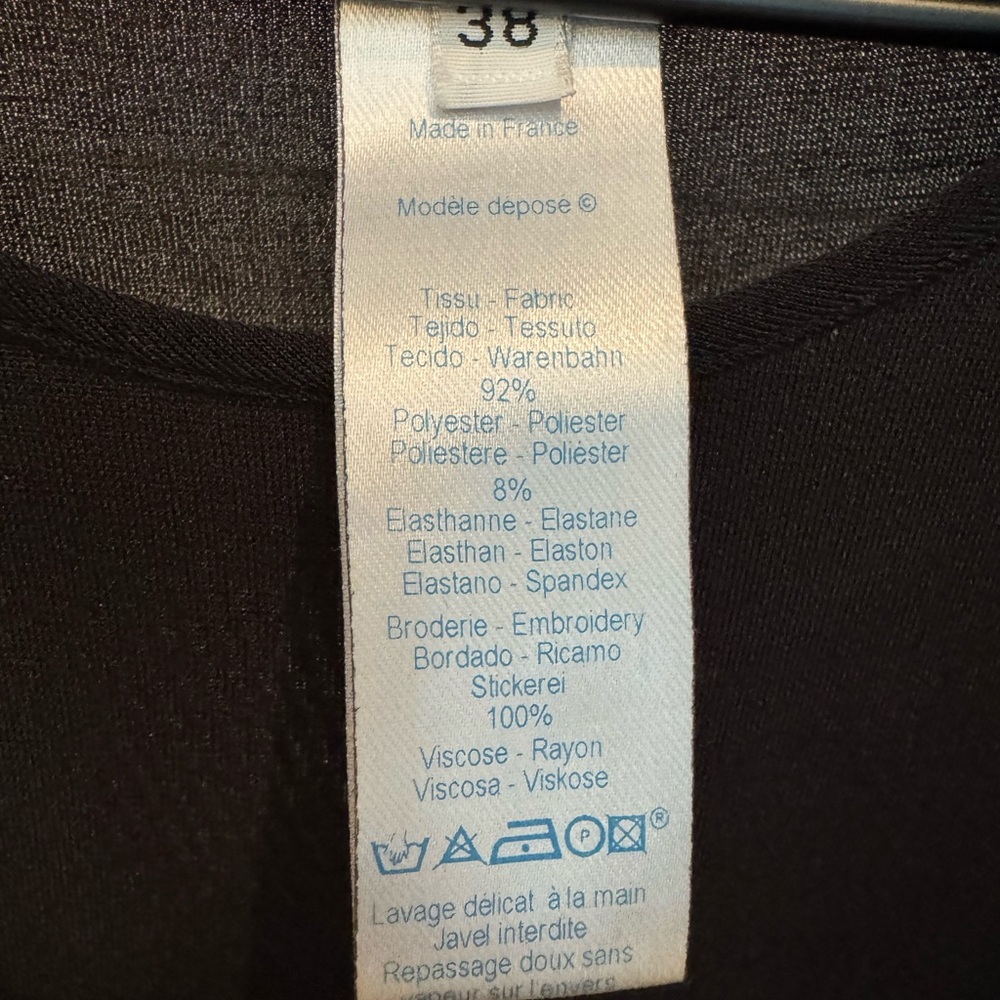 Kenzo Black Dress NWOT - Picture 5 of 7